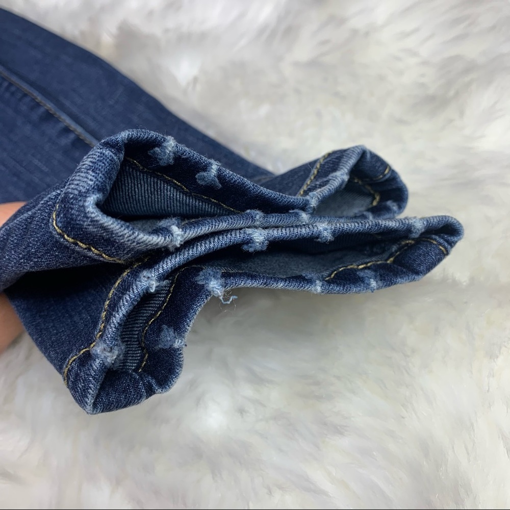 Jessica Simpson Kiss Me Super Skinny Blue Jean - Picture 9 of 13